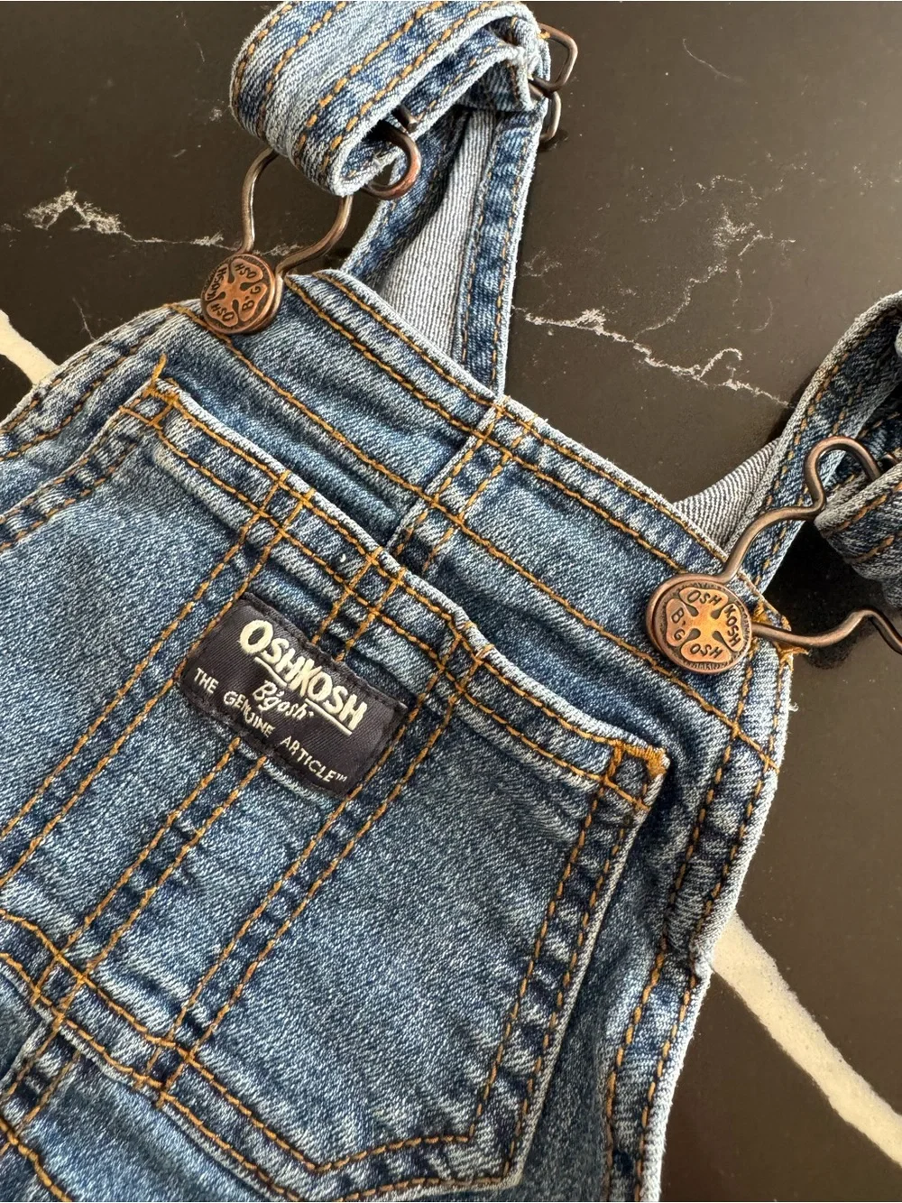 OshKosh B'gosh Light Blue Denim Overalls for Kids